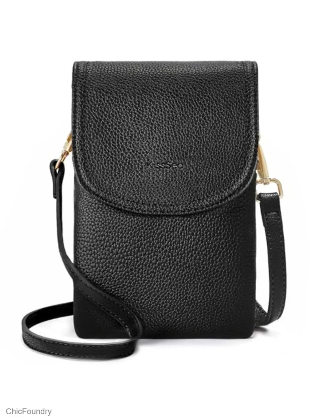 RFID Crossbody Purse for Women with Adjustable Strap Credit Card Slots